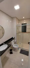 Sapucaia Flat - Apart Hotel - Baño