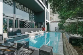 Blu Monkey Hub and Hotel Phuket Town- Free All Day Coworking space - Piscine