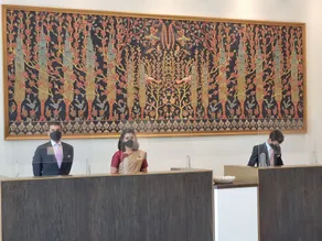 The Leela Bhartiya City Bengaluru - Reception