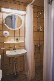 Frøken Skjolds Hotel Lyngengården - Badeværelse