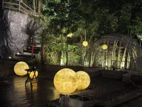 Dongtian Fudi Private Hot Spring Resort - Vista dalla camera