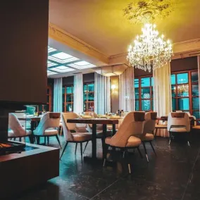 Villa Domenico Korce Old Bazaar - Restaurant