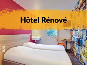 hotelF1 La Rochelle Angoulins "Rénové" - Værelse