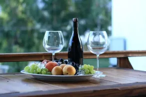 Karaburun Mimoza Apart Hotel - Servicio de comidas en la habitación