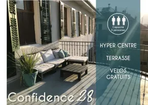 Appartements Confidence - hyper centre ville, calme SEJOURAIXLESBAINS - Zimmer
