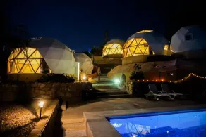 Los Domecitos - Geodesic Dome Retreat - Basseng