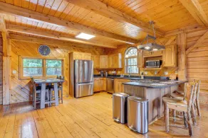 Athol Cabin w/ Deck & Fire Pit, 10 Mi to Lake - Interior