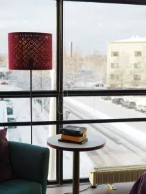 Hotel Fabrik Forssa - Udsigt fra værelset