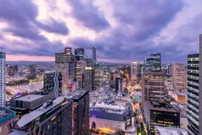 Oaks Brisbane Festival Suites - View from room