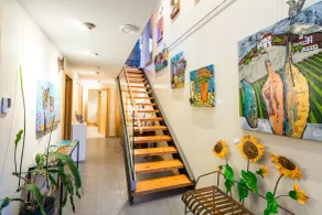 Cormier's Studio - Interior entrance