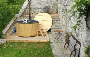 Stunning Home In Tolmin With Sauna - Jardines del alojamiento