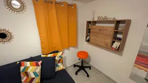 Departamento subterráneo acogedor - Habitación