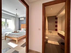 Sunny Blue apartment in la Marsa - Chambre