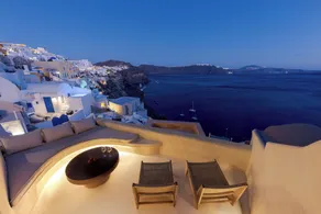 Caldera's Dream Cave House with hot tub & sea view - Udsigt fra værelset