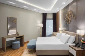 Gewan Palace New Alamein - Ausblick vom Zimmer