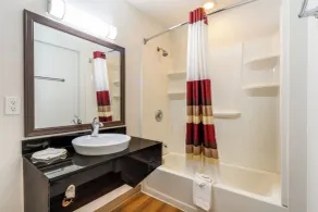 Red Roof Inn Phoenix- Midtown - Badezimmer