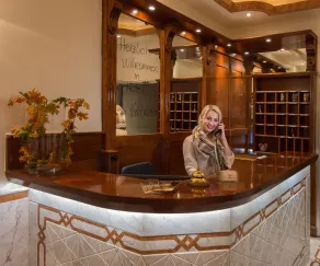 Hotel am Kochbrunnen - Resepsjon