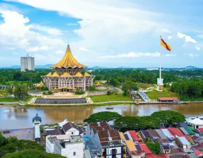The Waterfront Hotel Kuching - Vue de la chambre