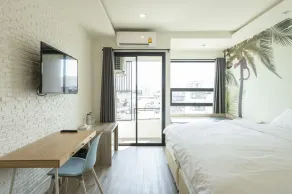 Bangkok Oasis Hotel - Vue de la chambre