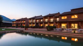 Hotel Vall de Bas - Piscina