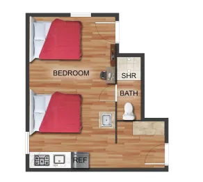 The Dorm Hotel - Chambre