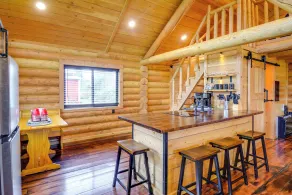 Near Trails & Rivers! 'trybett Cabin' in Forks - Interior