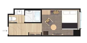 Hotel Prefort Nishiakashi - Zimmer