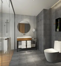 Q-Box Hotel Shanghai Nanqiao - Bathroom
