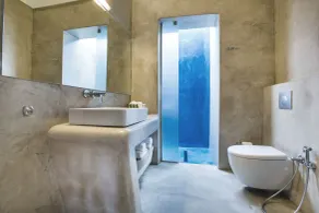 Alekos Beach Houses-Profilio's Villas - Salle de bain