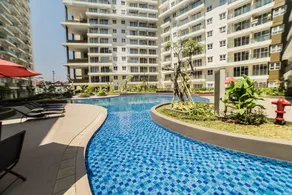 Homey Designed 3BR at Gateway Pasteur Apartment By Travelio - Pool