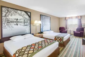Super 8 by Wyndham Mitchell - Chambre