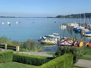 Gästehaus am See - Ausblick vom Zimmer