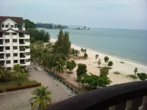 BAYU BEACH RESORT - Ausblick vom Zimmer