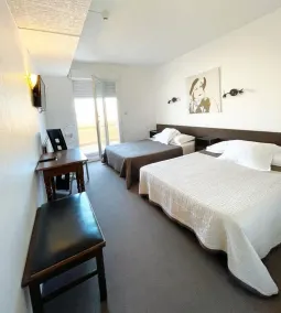 Hôtel De La Plage Valras-Plage - Chambre