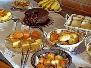 Pousada Casa de Vó - Zona de desayunos