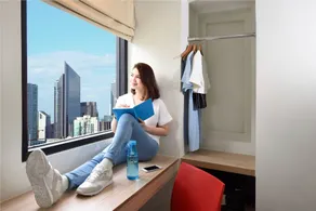 Hop Inn Hotel Aseana City Manila - Vue de la chambre