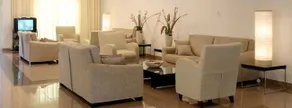 AlkioNest Hotel Apartments - Coin salon dans le hall