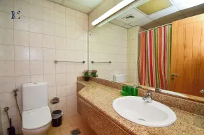 Luxury Escapes - Cozy budget studio near Metro & Ibn Battuta Mall - MOG190 DG - Bathroom