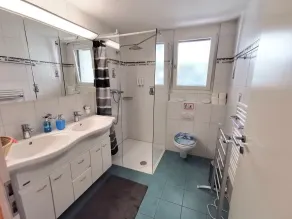 Comfortable mountain view apartment near Lucerne - Baño