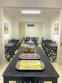 Mega Aeroporto Hotel Apenas 1 km de distância do Aeroporto de Fortaleza - Restaurant