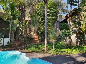Waterhouse Guest Lodge - Indus Street - Ausblick vom Zimmer