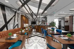 Sky Hotel - Restaurant