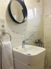 Lacivert Otel Akyaka - Bathroom