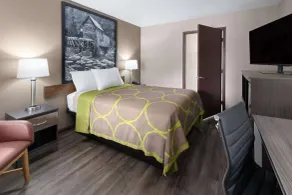 Super 8 by Wyndham Bridgeport/Clarksburg Area - Chambre