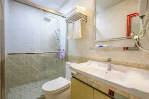 Lv ye Xian Zhuang Guesthouse - Baño