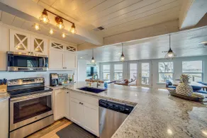 Lake Whitney A-frame w/ Sunset Views: 4br, 2BA - Interiør