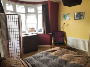 Wohnung mit Whirlpool | Stadtblick - Zimmer