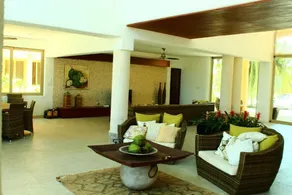 Uinic Chay Luxury Ocean Front Villa - Lobbylounge
