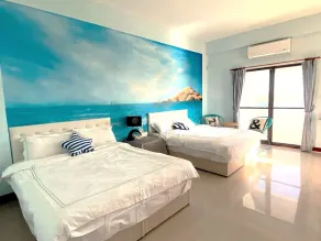 澎湖藍海會館Blue Ocean Inn Penghu - Chambre