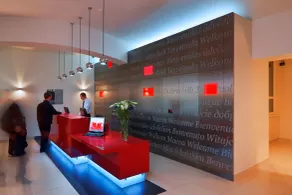 Red & Blue Design Hotel Prague - Réception